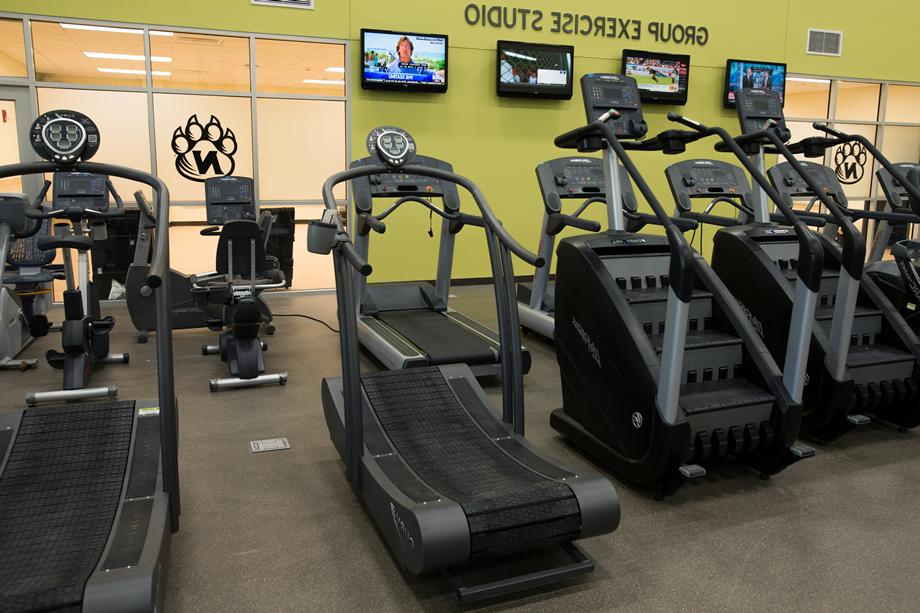 Cardio and Group Exercise Room - August 24, 2105 (Photo by University Photography)